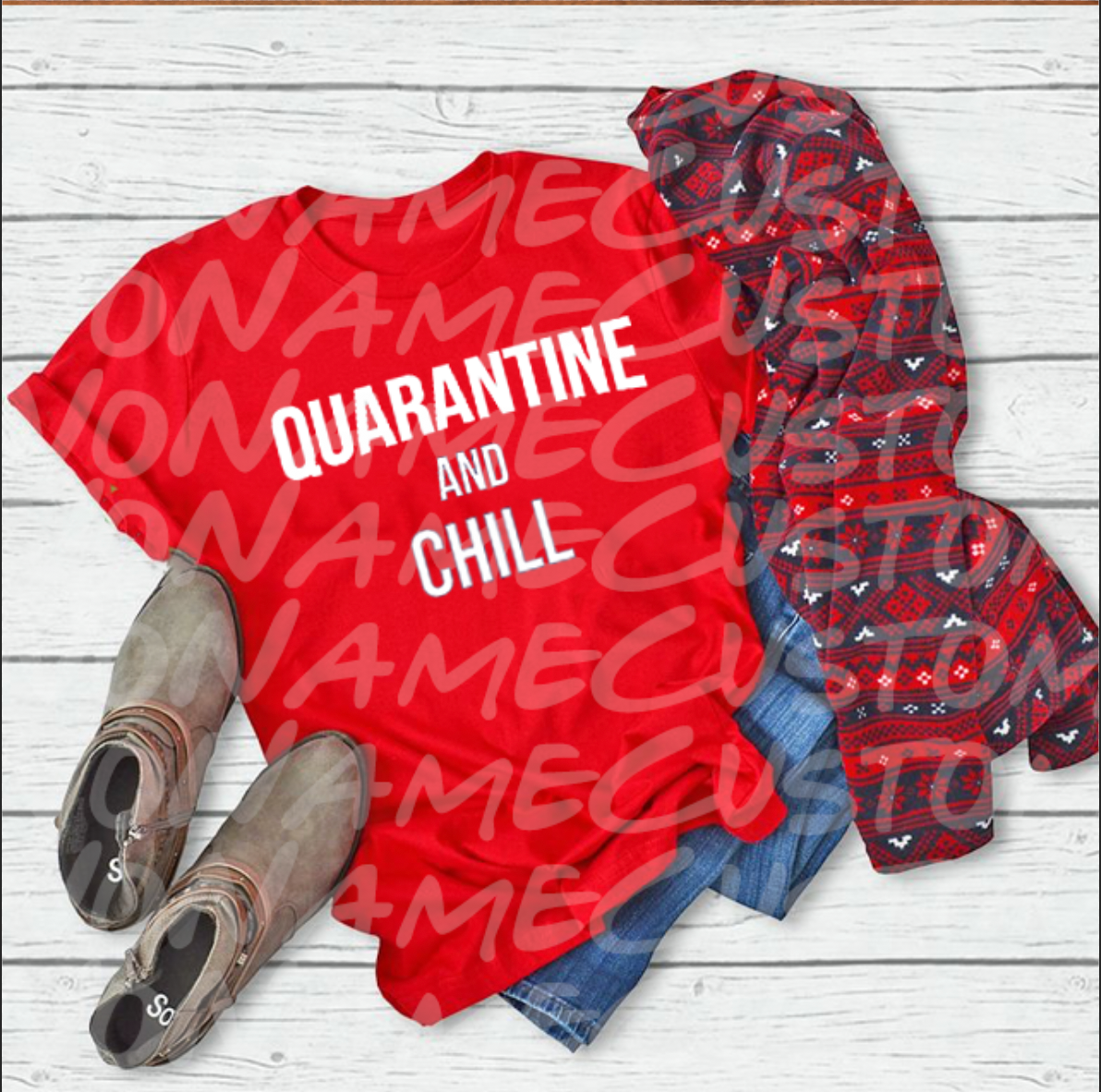 Quarantine and Chill Red